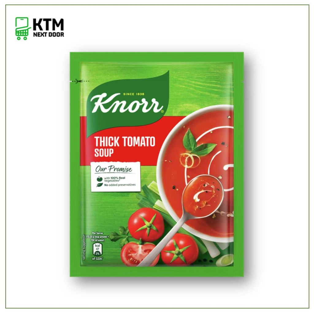 Knorr Thick Tomato Soup 53G Image