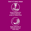 VWash Plus Expert Intimate Hygiene, 350 ml Image