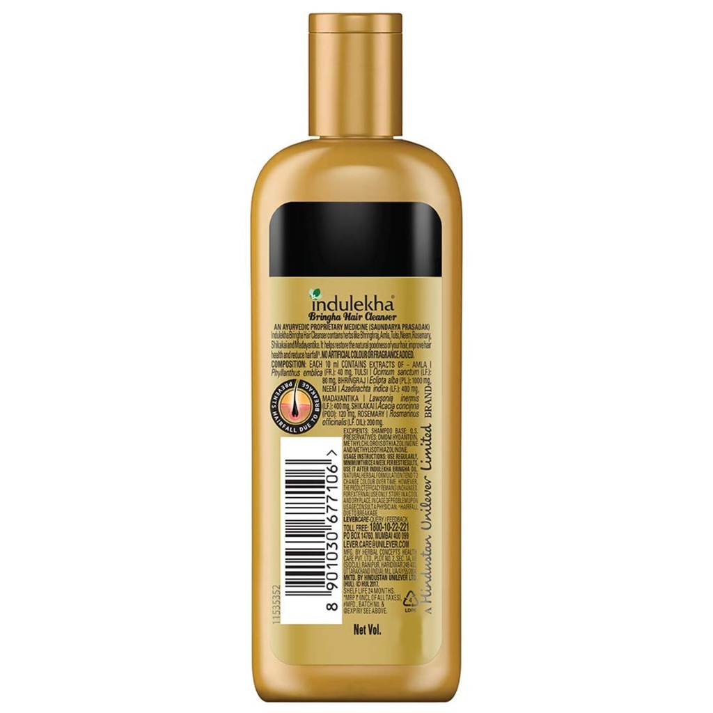 Indulekha Bringha Shampoo, Proprietary Ayurvedic Medicine for Hair Fall, 100ml Image
