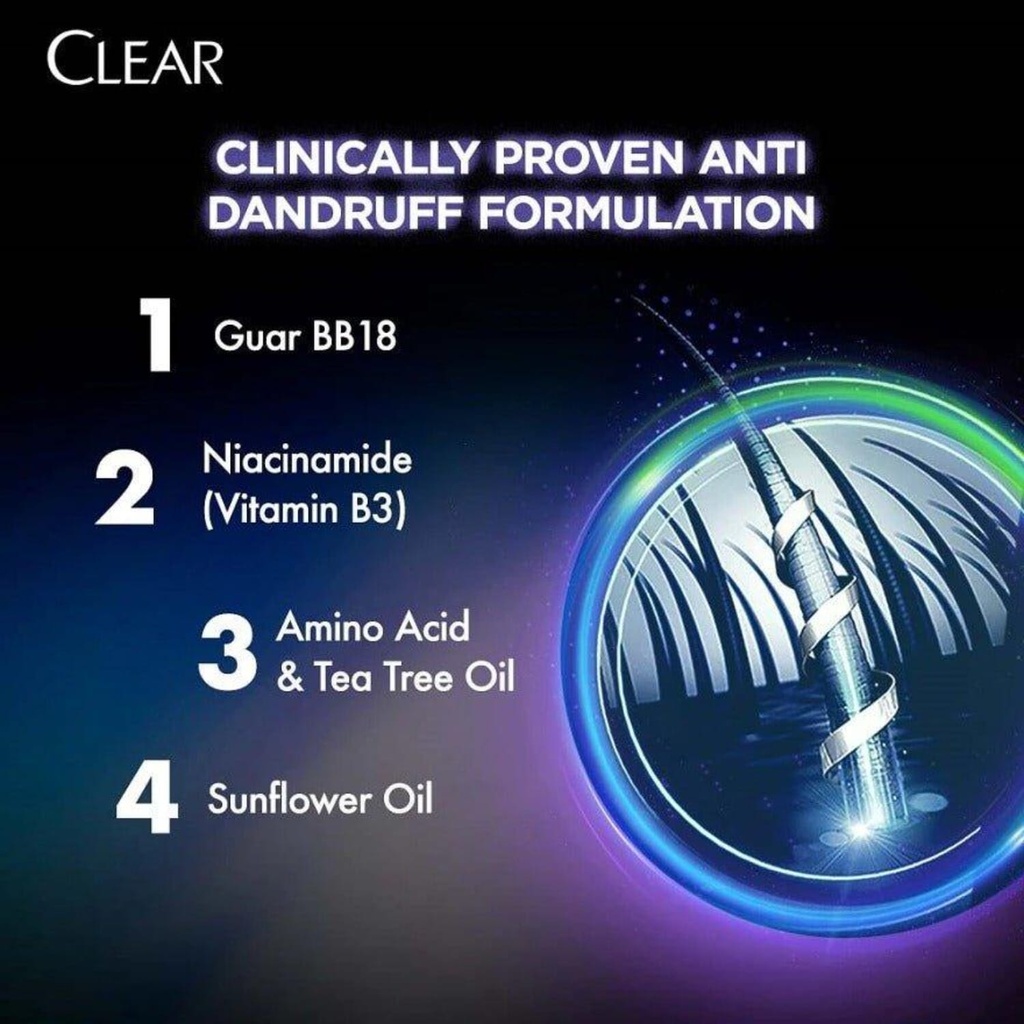 Clear Extra Strength Anti Dandruff Shampoo 300ML Image