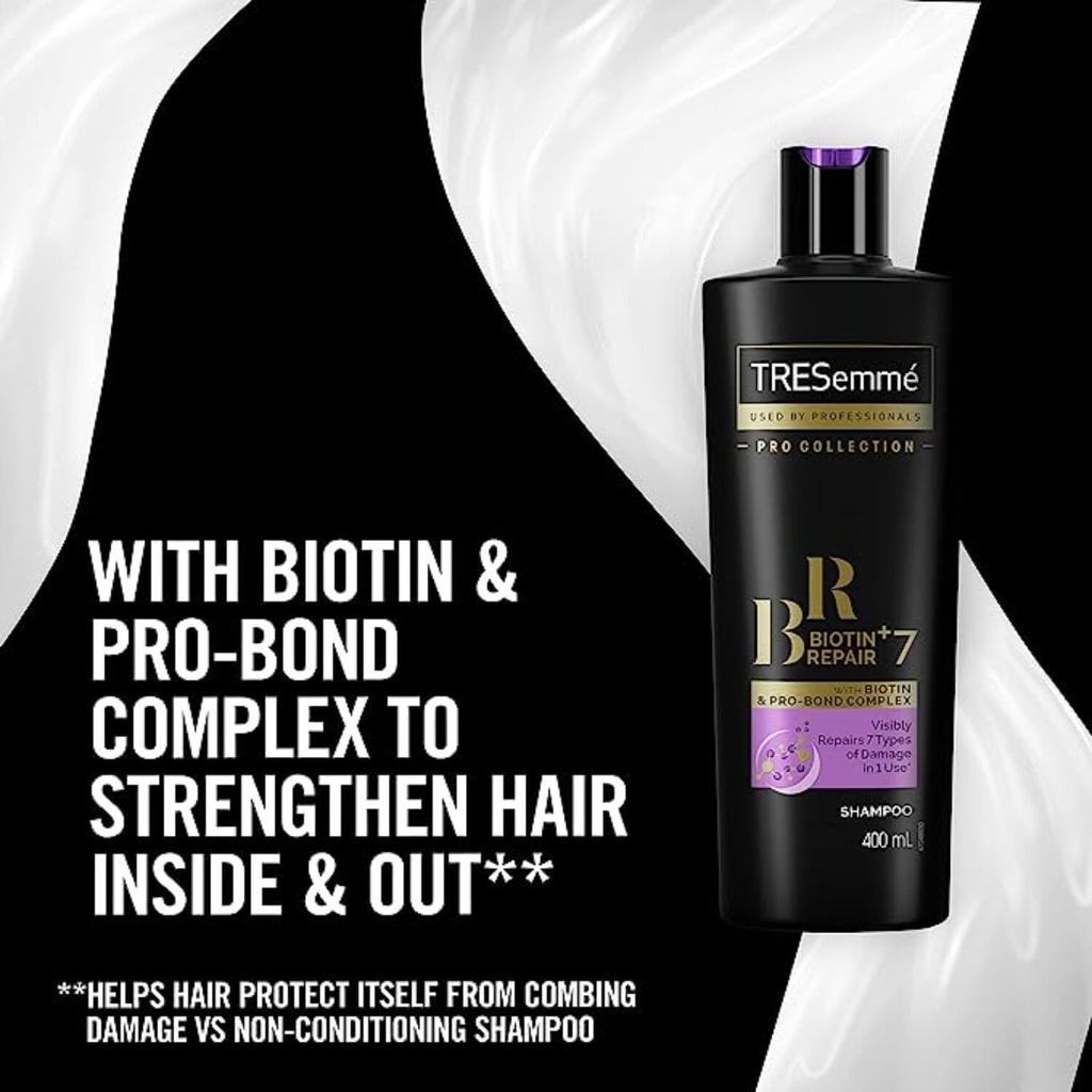 Tresemme Biotin+Repair Shampoo 400ML Image
