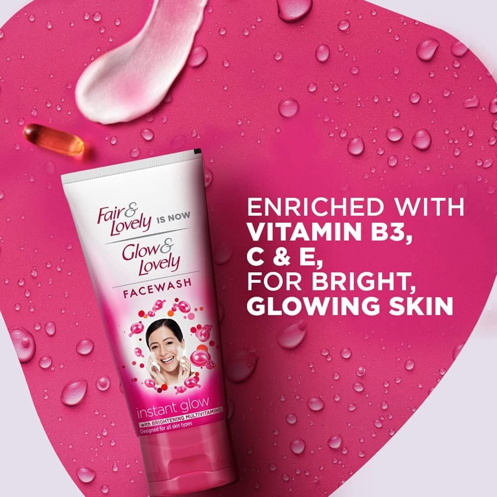 Glow & Lovely Deep Clean Glow Multivitamins Face Wash For Bright Skin 50 g Image