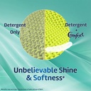 Comfort Anti Bacterial Fabric Conditioner 860 ml Bottle, After Wash Liquid Fabric Softener - For Softness, Shine & Long Lasting Freshness Image