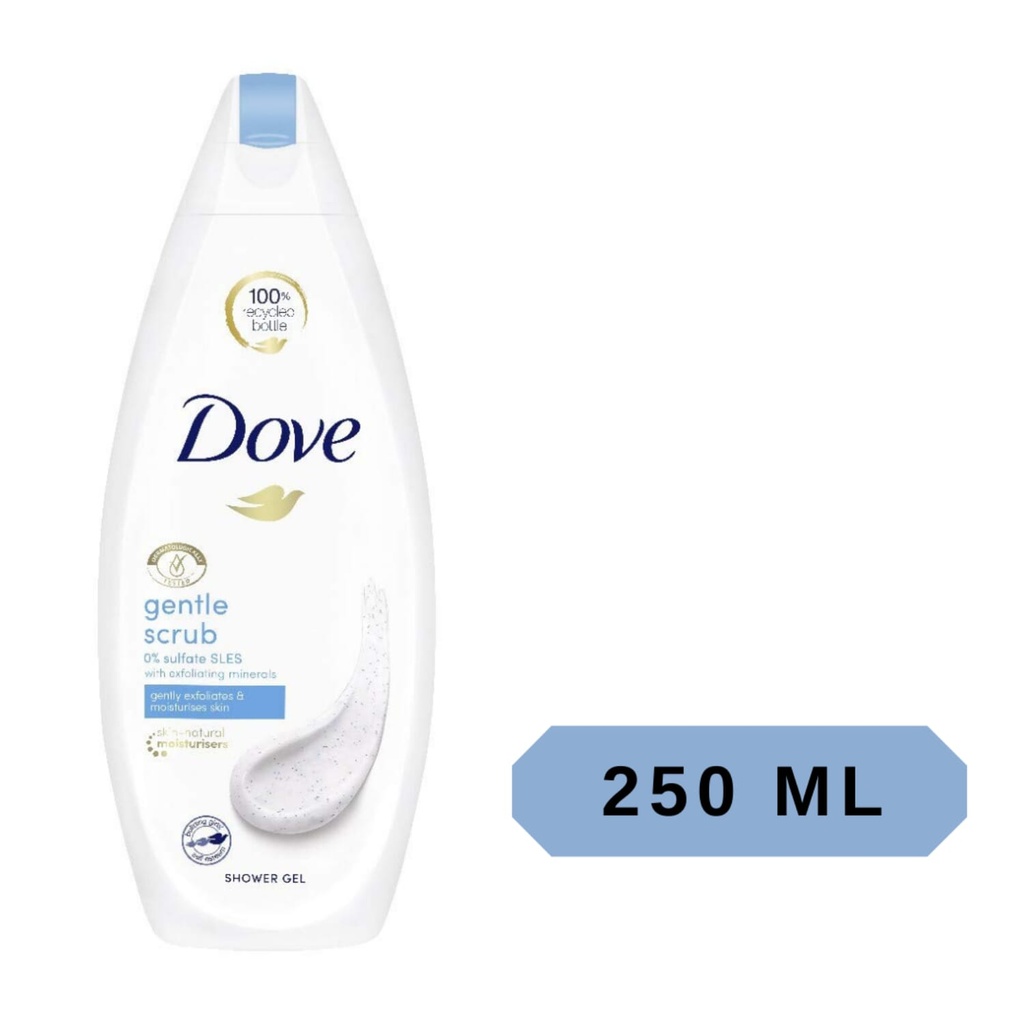 Dove Gentle Scrub Shower Gel 250ML Image