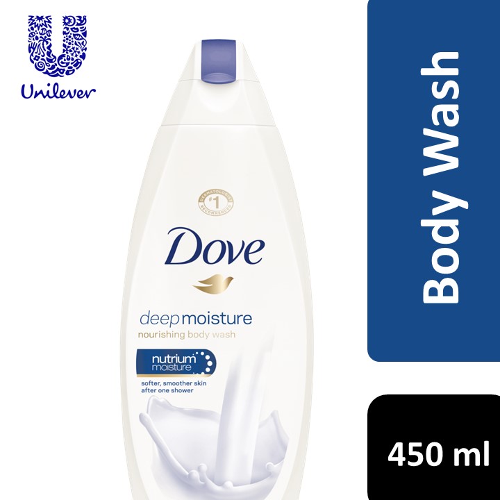 Dove Deeply Nourishing Body Wash 450ML Image