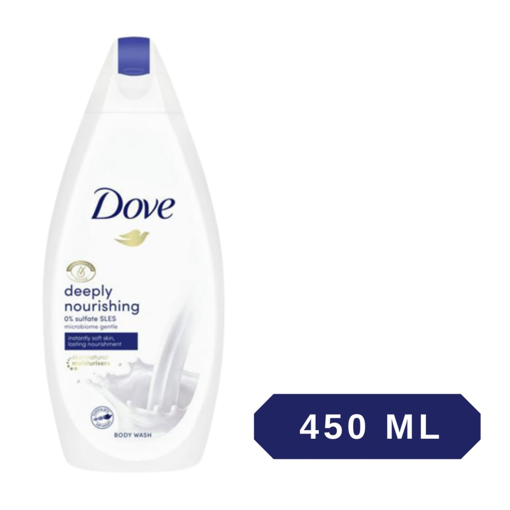 Dove Deeply Nourishing Body Wash 450ML Image