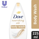 Dove Nourishing Silk Body Wash 225ML Image