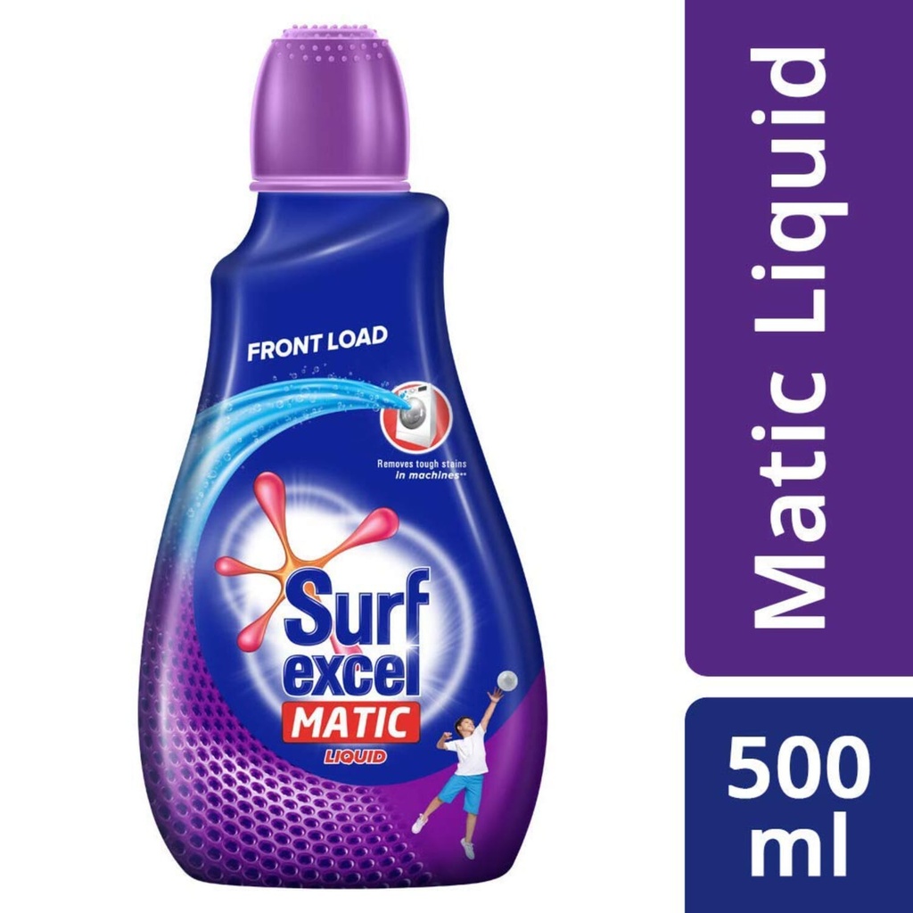 Surf Excel Front Load Liquid Detergent 500ML Image