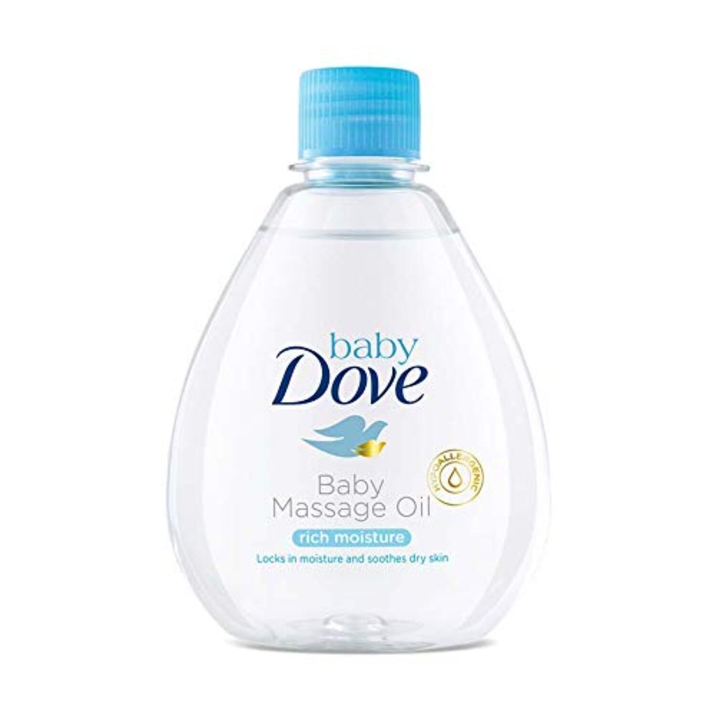 Baby Dove Rich Moisture Oil 200ML Image