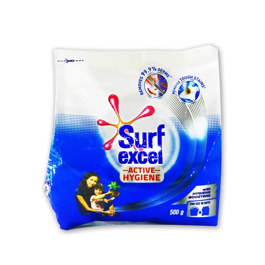 Surf Excel Active Hygiene Detergent 500G Image