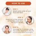 WOW Skin Science Vitamin C Foaming Face Wash With Built In Face Brush For Deep Cleansing 150 Ml Image