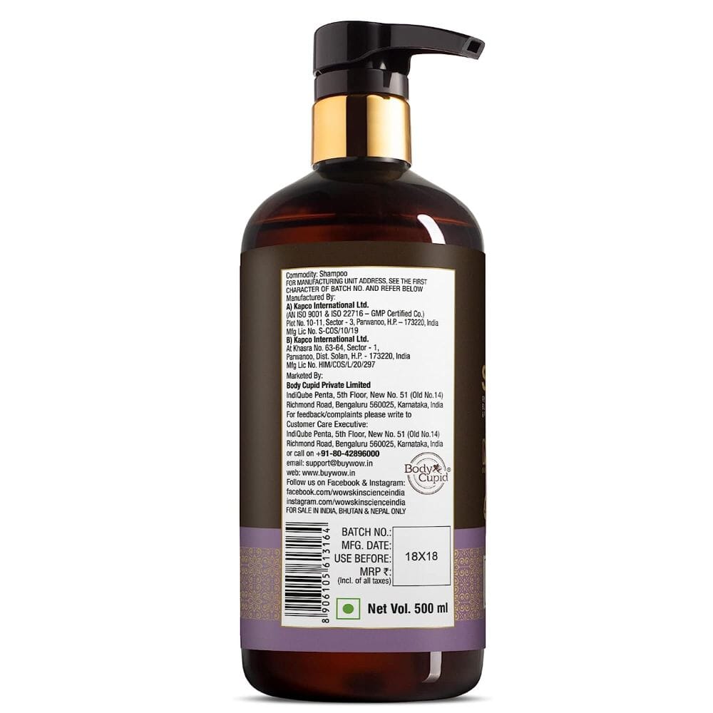 WOW Skin Science Onion and Black Seed Shampoo - 500ml Image