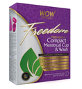 WOW Skin Science Freedom Reusable Menstrual Cup & Wash - Large (Post Childbirth) 60 ML Image