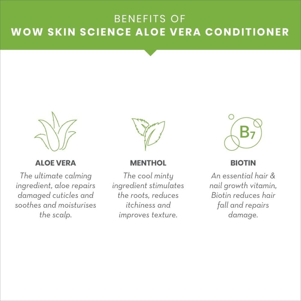 WOW Skin Science Aloe Vera Conditioner - 250ml Image