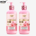 WOW Skin Science Himalayan Rose Shampoo + Himalayan Rose Conditioner Kit(300+300)ml Image