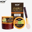 WOW Skin Science - Vitamin C Clay Face Mask with Lemon & Orange Essential Oils - 200 ml Image