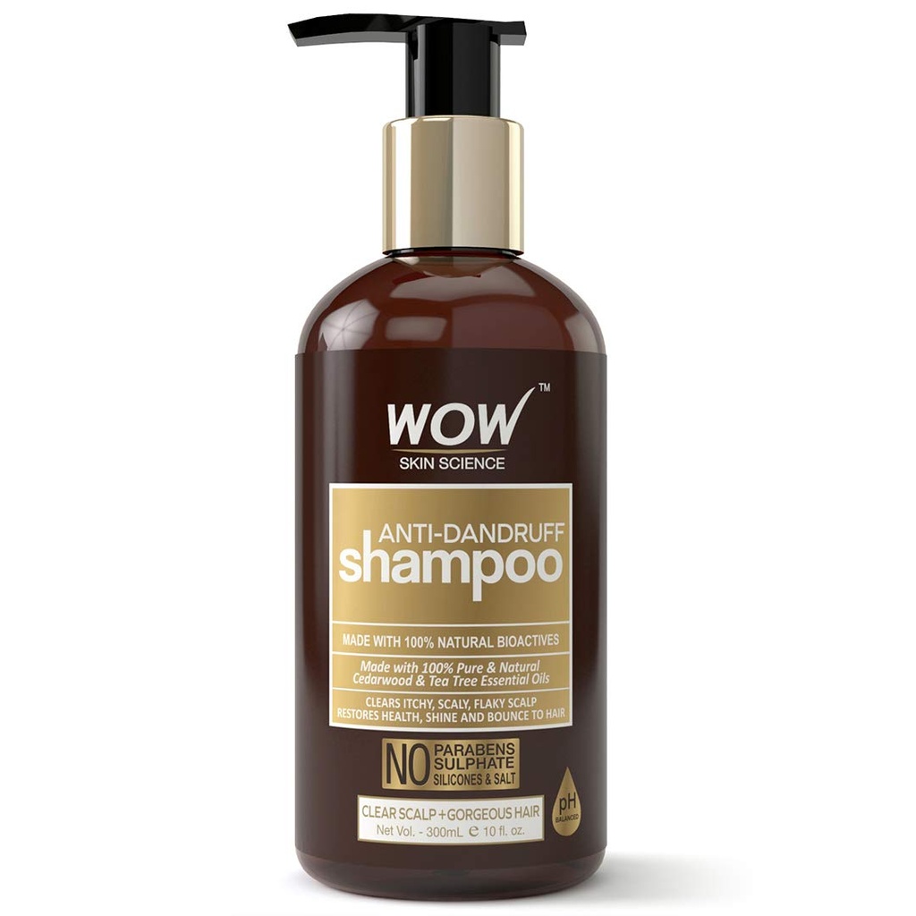 WOW Skin Science Anti Dandruff Shampoo 300ML Image