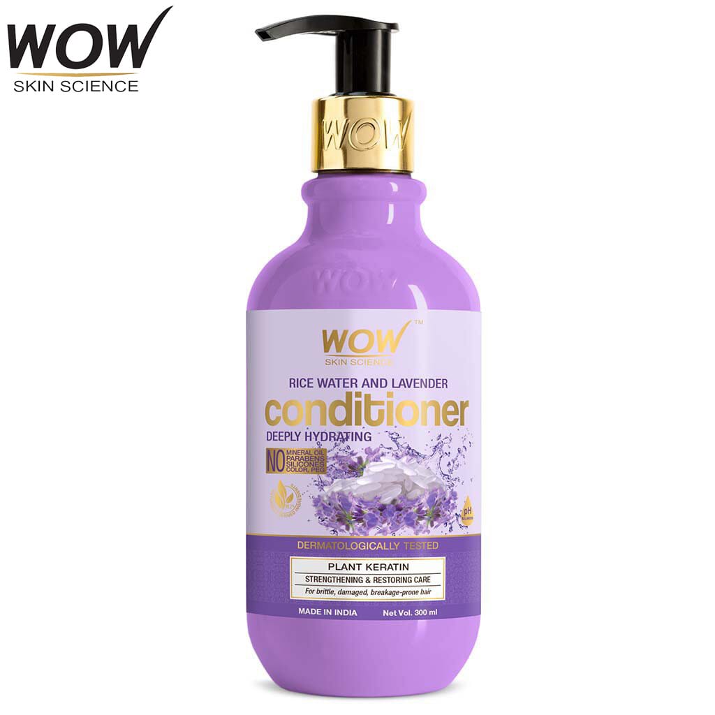 WOW Skin Science Rice Water & Lavender Conditioner 300ML Image