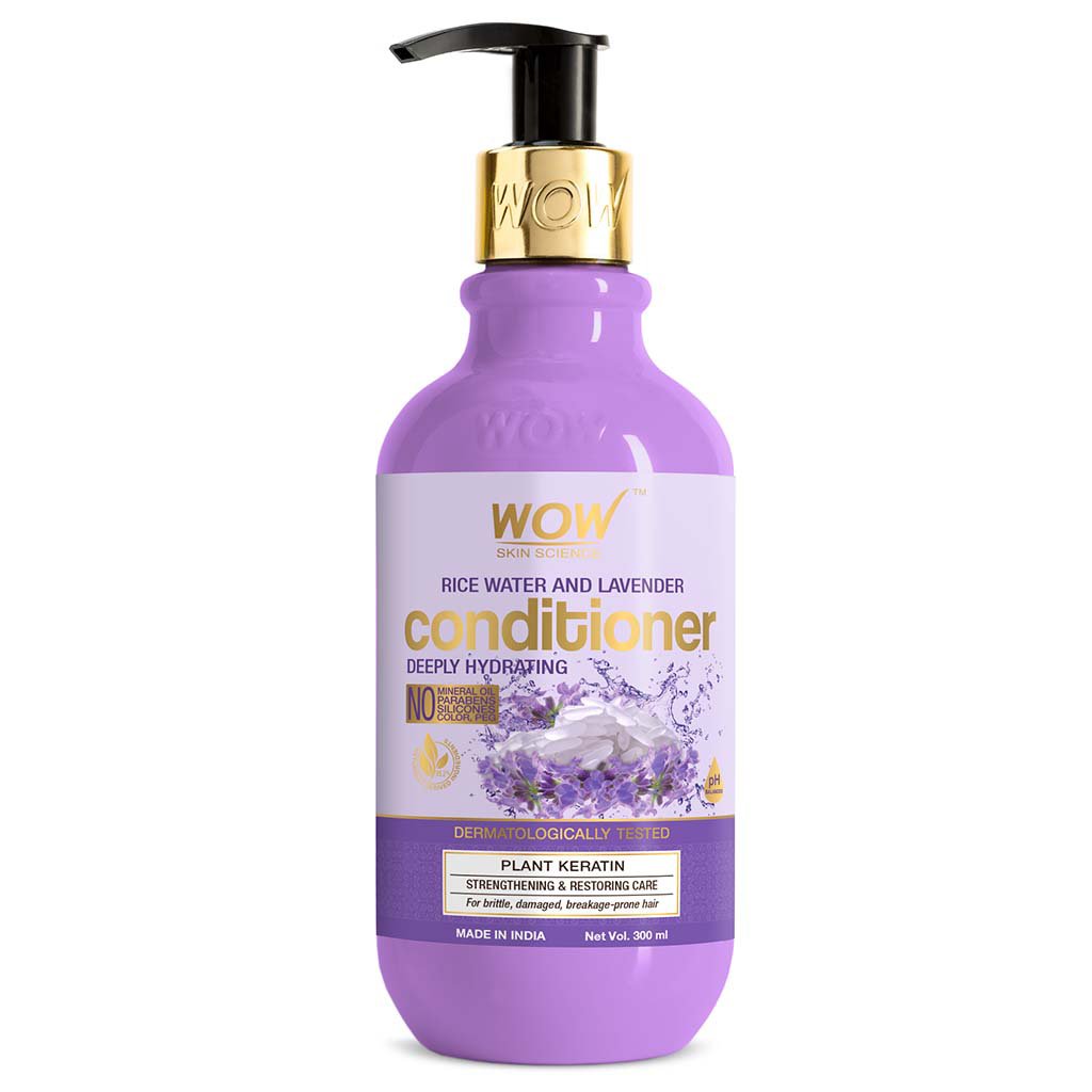 WOW Skin Science Rice Water & Lavender Conditioner 300ML Image