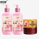 WOW Skin Science Himalayan Rose Kit (Shampoo + Conditioner + Hair Mask) Image