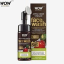 WOW Apple Cider Vinegar Foaming Face Wash with Built In Foaming Face Brush - 150ml Image