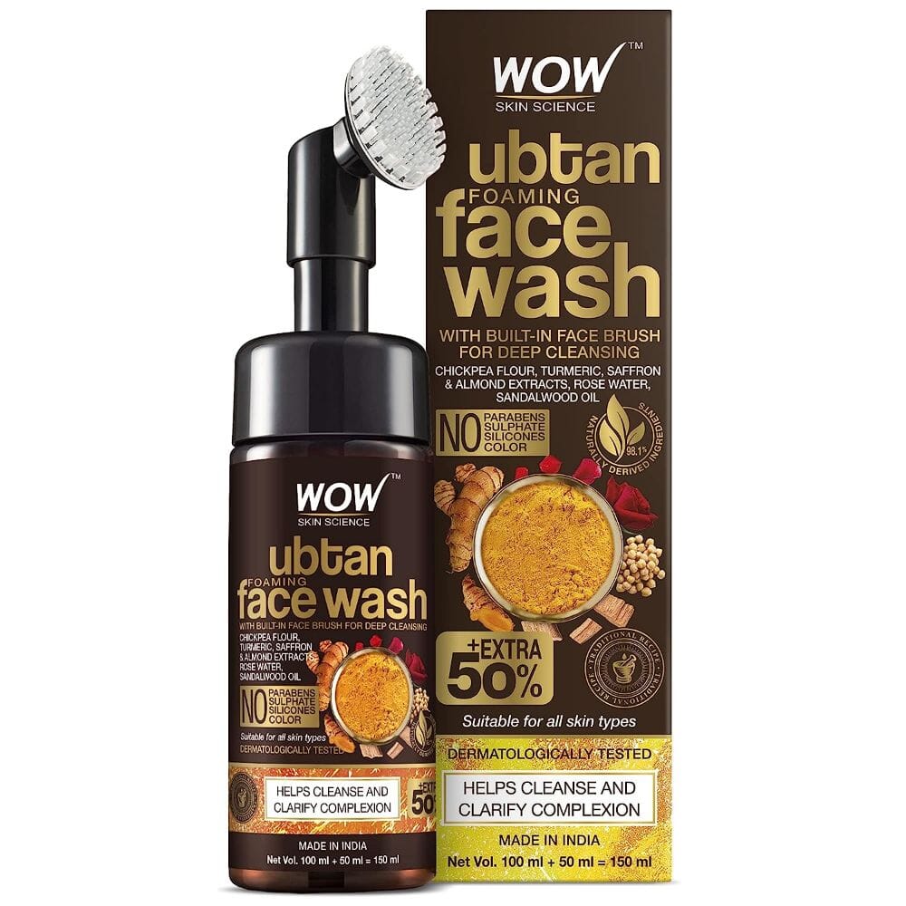 WOW Skin Science Ubtan Foaming Face Wash-150ml Image