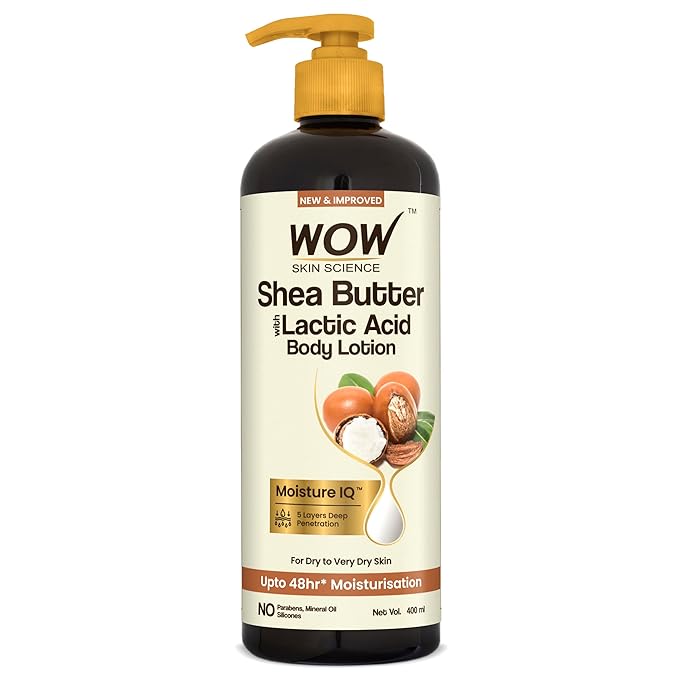 WOW Shea Butter Body Lotion, Deep Hydration - 400 ml Image