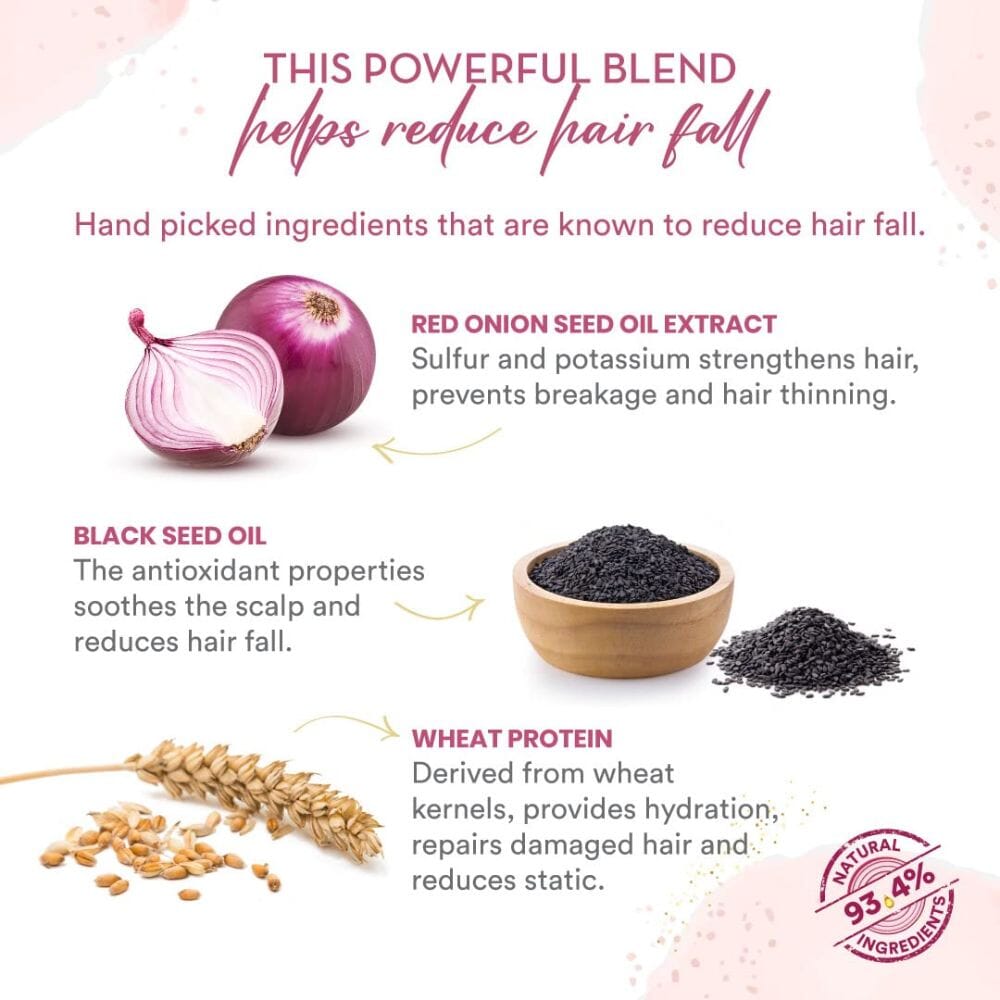 WOW Skin Science Red Onion Black Seed Oil Hair Mask - (200 ml) Image