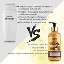 WOW Skin Science Moroccan Argan Oil Shampoo (with DHT Blocker) - (300 ml) Image