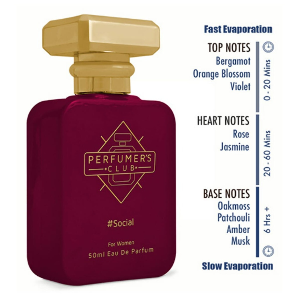Perfumer's Club Social EDP - 50ml Image