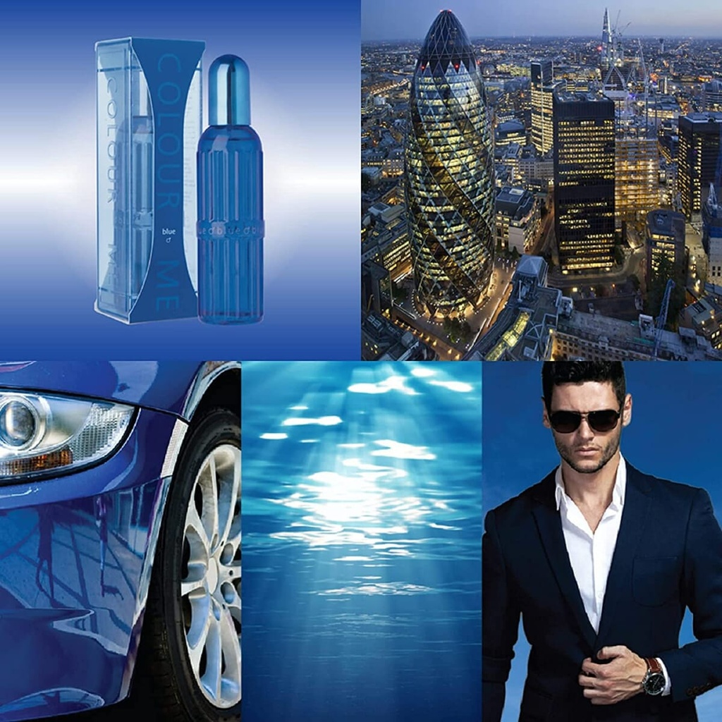 Colour Me Homme Blue Edt 90Ml Image
