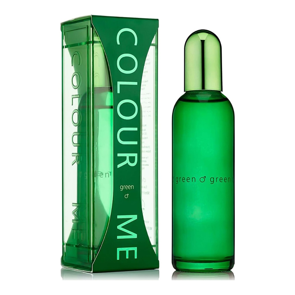 Colour Me Homme Green Edt 90Ml Image
