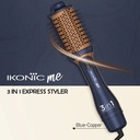 IKONIC ME 3 in 1 Express Styler 1200W  Hot Air Blow Dryer  Volumizer  Ceramic Titanium coated barrel Image
