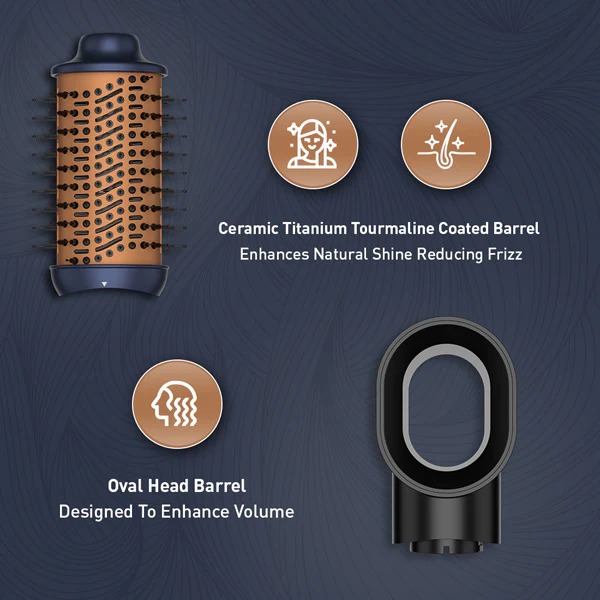 IKONIC ME 3 in 1 Express Styler 1200W  Hot Air Blow Dryer  Volumizer  Ceramic Titanium coated barrel Image