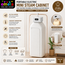 New Home Portable Electric Mini Steam Cabinet Fast Heating Foldable Automatic Clothes Dryer Image