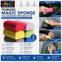 Tearless Super Magic Sponge PVA Absorbent Washing Block for Cars, Windows, Floors, Desks Multifunction Household Cleaning (Random Colors) - Pack of 1, Polyvinyl Alcohol Image