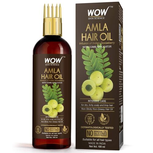 [123104299-1673160134062-0] WOW Skin Science Amla Hair Oil 100ml