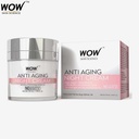 WOW Skin Science Cream Anti Aging No Parabens & Mineral Oil Night Cream, 50mL (Women)
