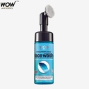 Wow Skin Science Hyaluronic Foaming Face Wash With Built In Face Brush 150Ml