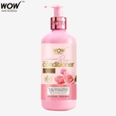 WOW Skin Science Himalayan Rose Conditioner Coconut Oil, Almond Oil & Argan Oil - For Volumizing Hair, Anti Smelly Scalp - (300 ml)