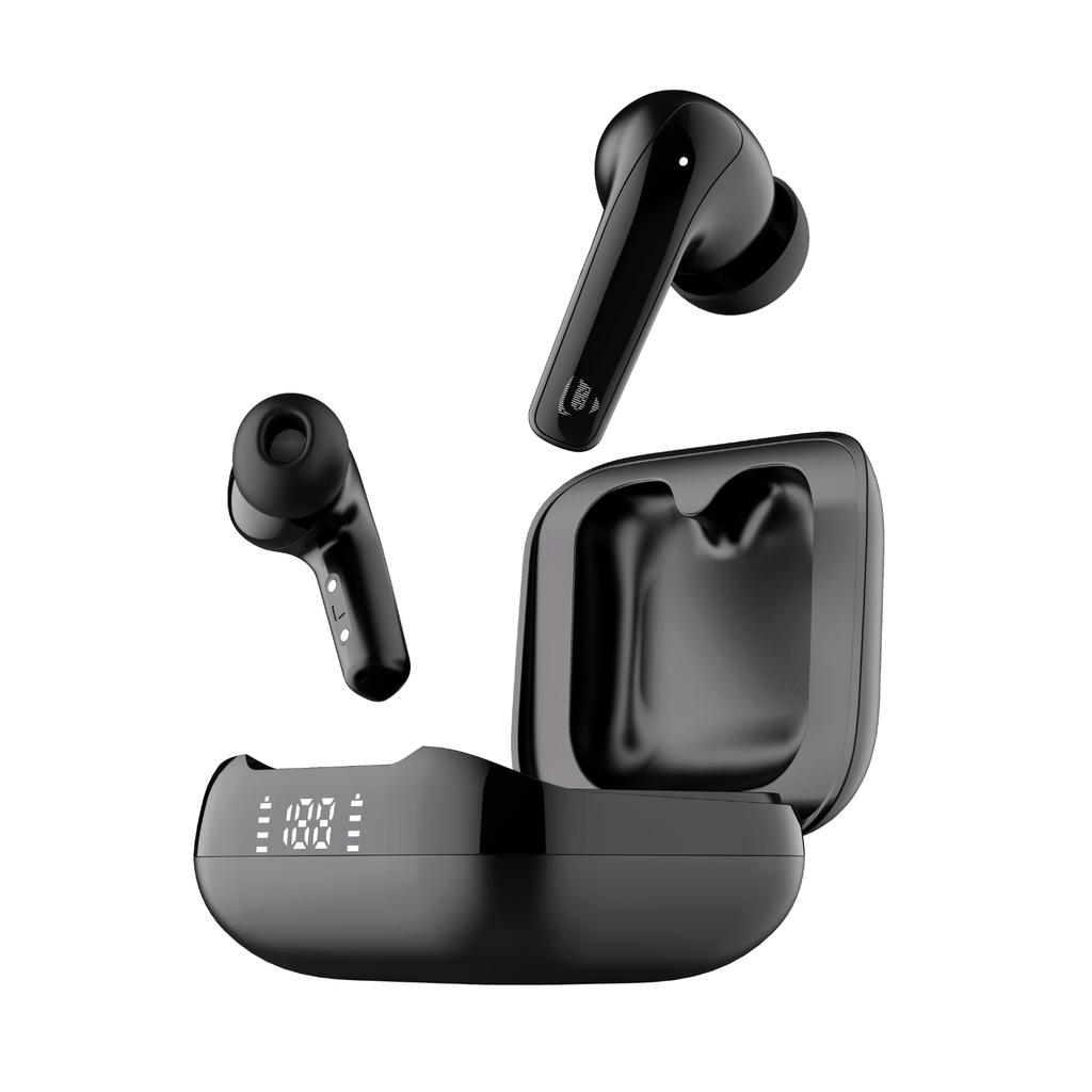 [TWS-211MB] Ultima Boom 211 Earbuds with App Support | Supreme Sound | AI-ENC | LED Indicator | 45Hrs Playtime | 45ms Low Latency | Hi-Fi Driver with Bluetoth V5.4 earbuds wireless