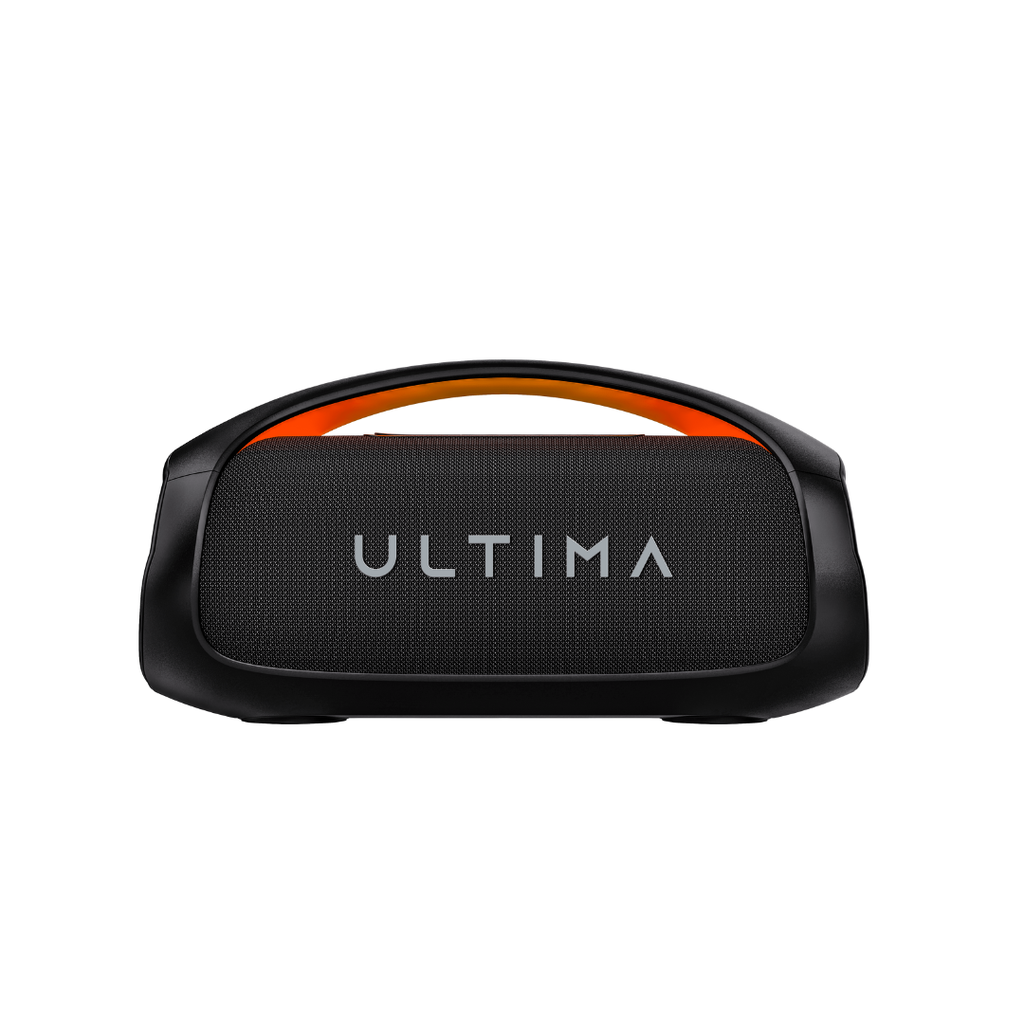 [SOUNDBOX-THUNDER120] Ultima Thunder Speaker, 110Watt RMS Output, 220 Watt Peak Output, Ultima Supreme Sound, Bluetooth V5.3, Dual Equalizers, Support Multiple Link (Up to 100 speakers), Extra Bass Technology, Dynamic RGB LED Lights |