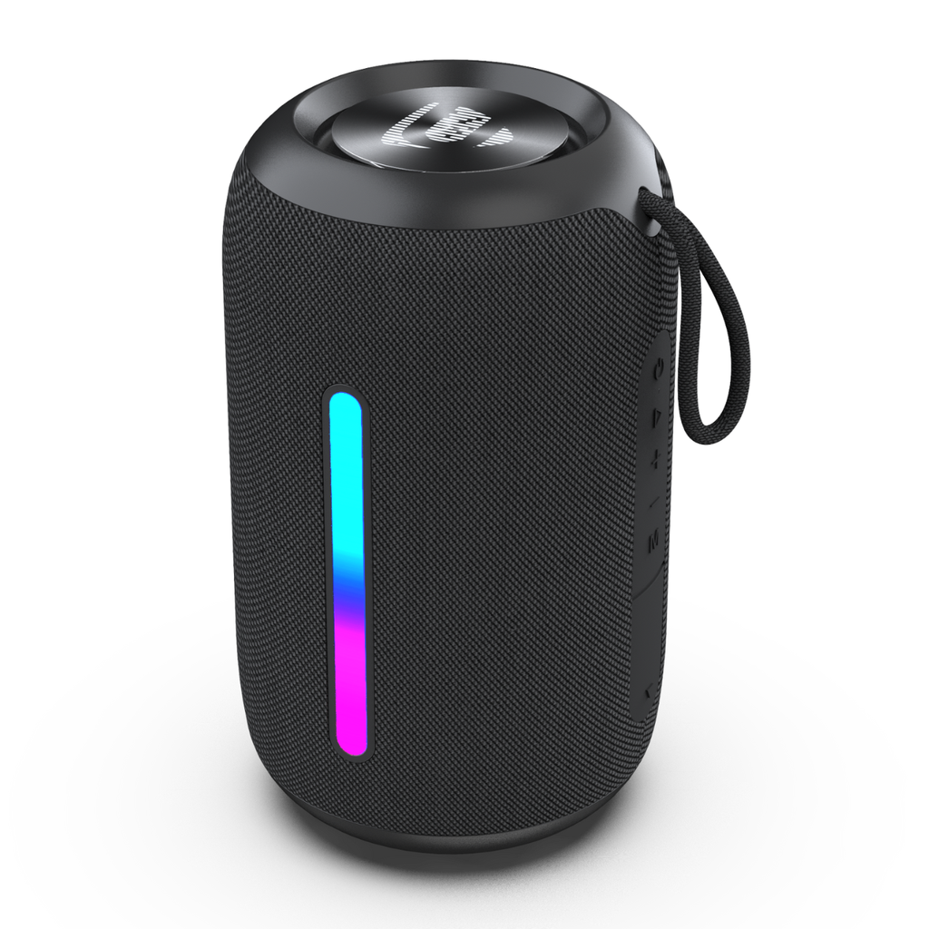 [BSML-BK] Ultima Marvel 16W RMS Bluetooth Speaker with Ultima Supreme Sound | 12Hours Playtime | 50MM Driver Size | Surround Sound | Dynamic RGB LED Lights | IPX5 Rated speaker