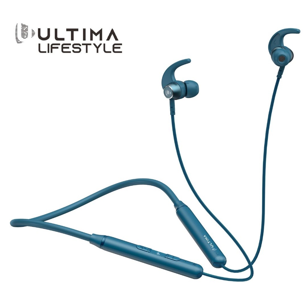[BEBZ355-BL] Ultima Beatz 355 Bluetooth Wireless Neckband Type C Earphone 25 Hrs Playtime IPX4 Water Resistant