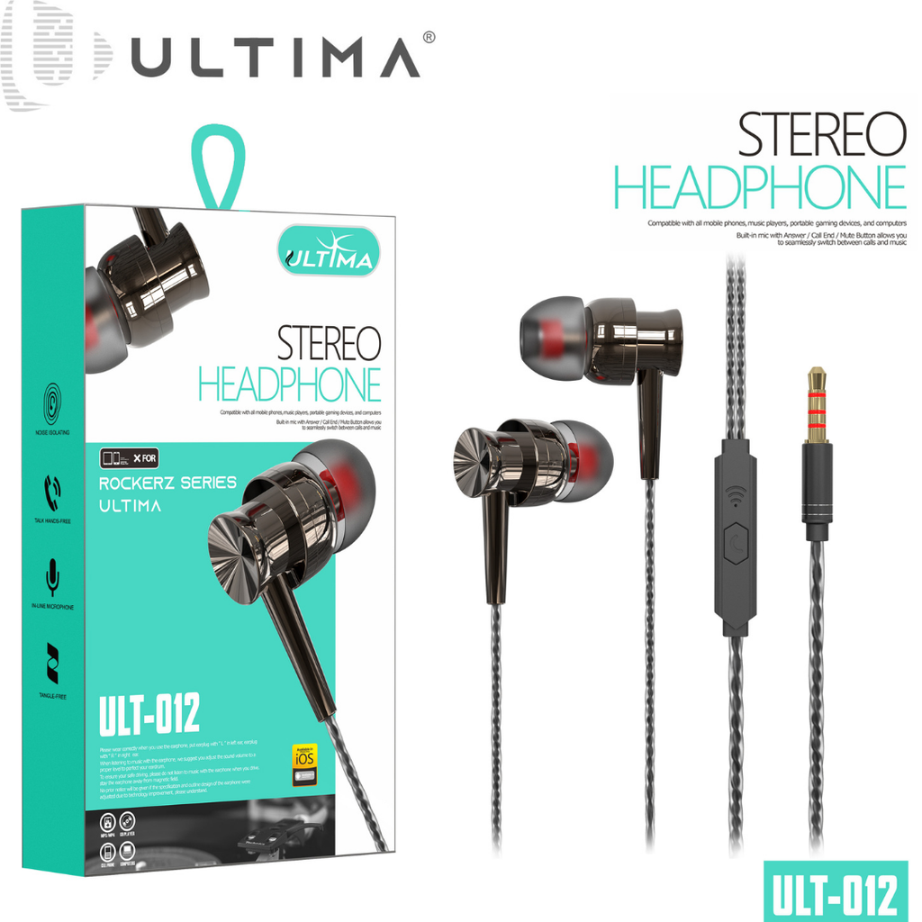 [6] Ultima Rockerz Series ULT-012 Stereo Headphone