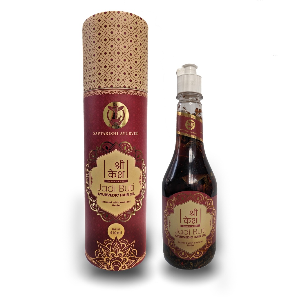 [H&B-Hair-ShreeKeshOil410ml] Saptarishi Ayurveda Shree Kesh Hair Oil for Hair Loss / Hair Growth - 410ml [ श्री केश तेल ]