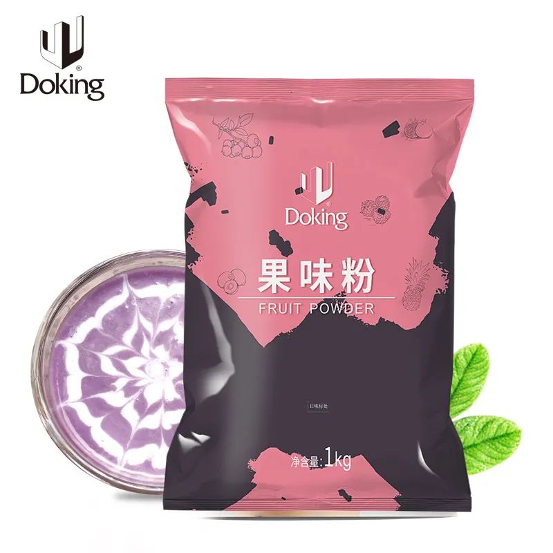 [GRO-BT-Taro] Doking Boba Bubble Tea Powder - Taro Flavour - 1 Kg