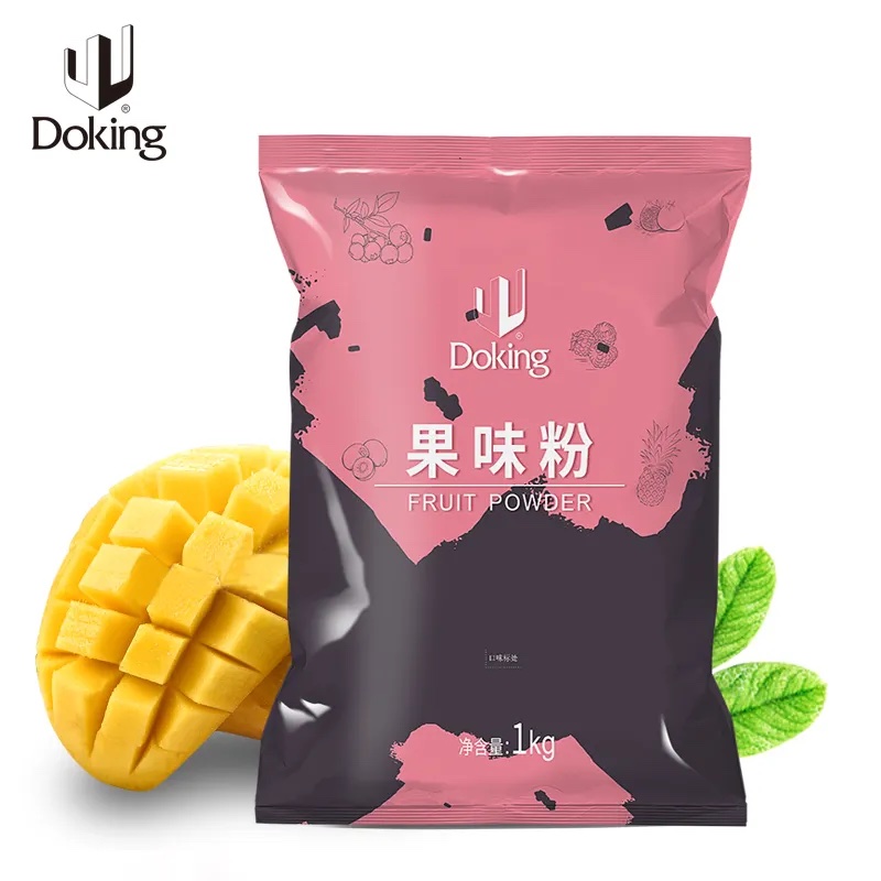 [GRO-BT-Mango] Doking Boba ( Bubble ) Tea Powder - Mango - 1 Kg