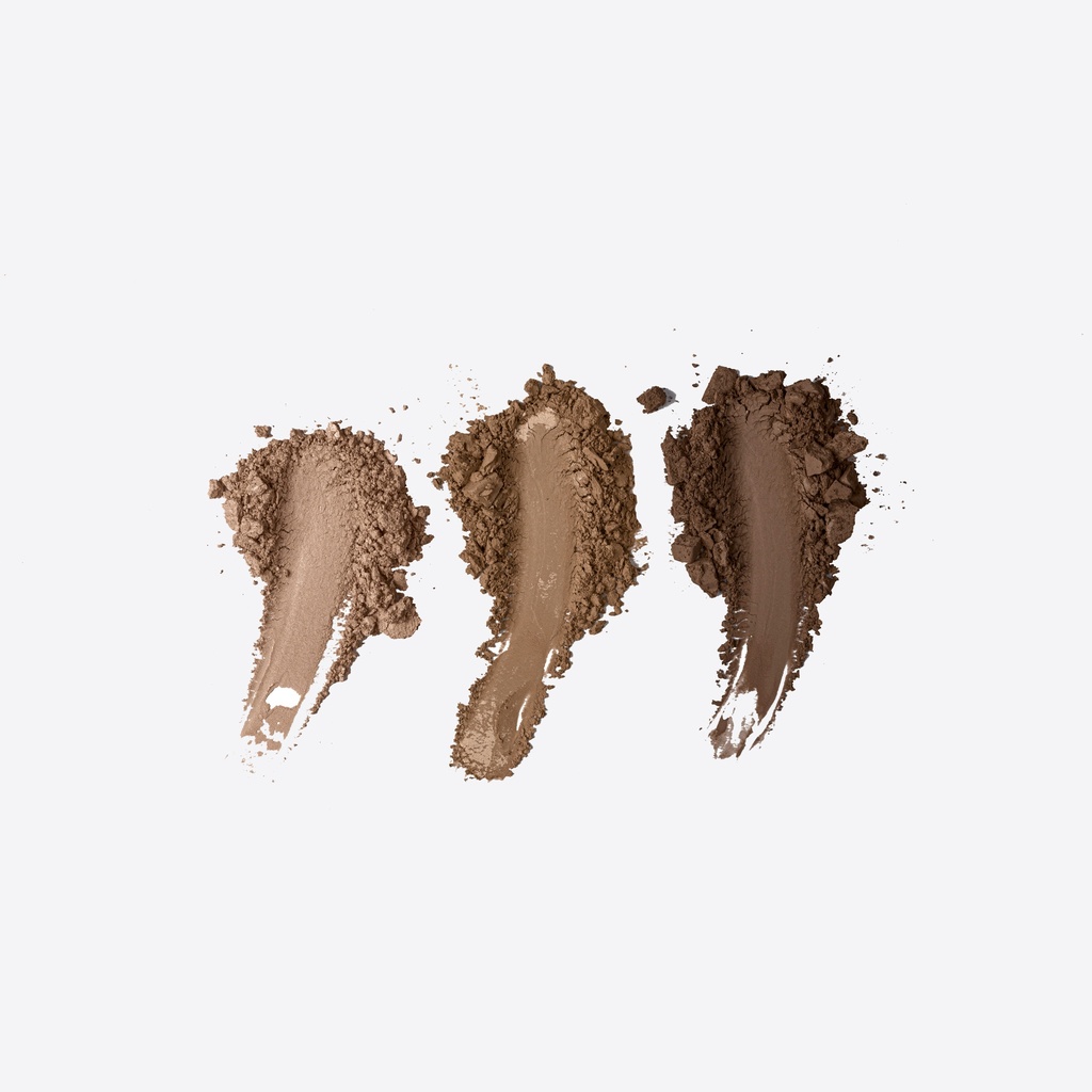 [Note-contourpalette-5g-02-MedtoDark] Note Perfecting Contouring Powder Palette Kit 5g | 02 Medium to Dark | One contouring powder, One shade bronzer and One highlighter