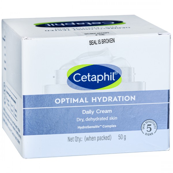 [T794702-Not Specified] Cetaphil Optimal Hydration Daily Cream - Ultra Hydrating Face Cream for Sensitive Skin 50g